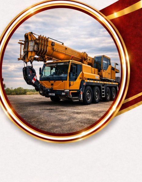 60-ton Liebherr mobile crane