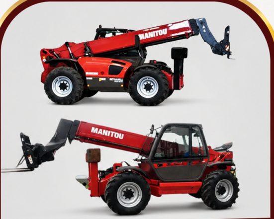 Manitou telescopic forklift / telehandler